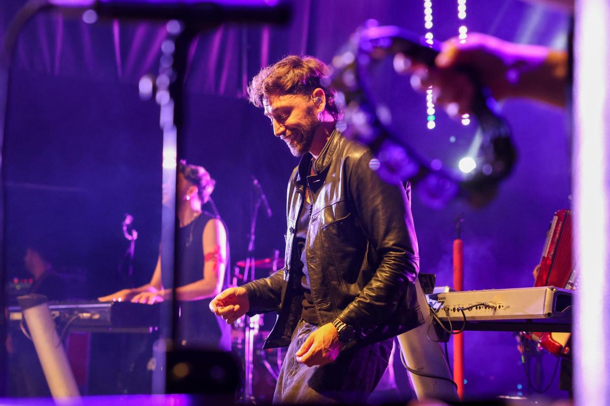 CARISMA. Los fanáticos deliraron con la presentación de Luck Ra, anoche. FOTO PRENSA MUNICIPALIDAD SAN MIGUEL DE TUCUMÁN