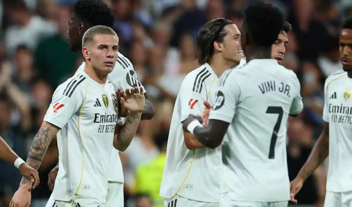 Franco Mastantuono, de Real Madrid, protagonizó un altercado con Vinicius.