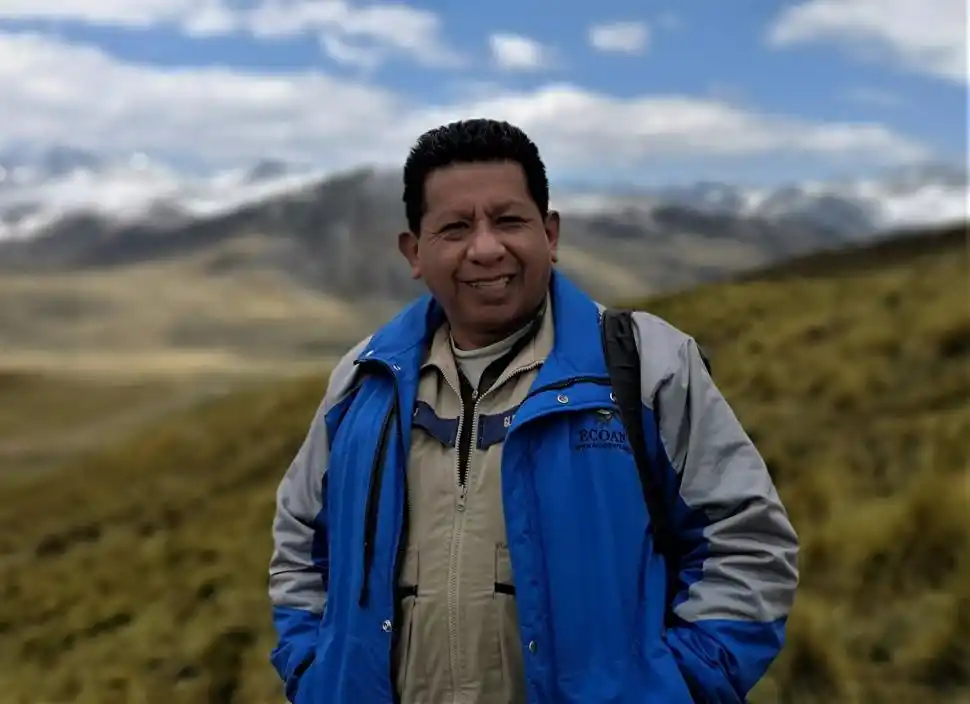 El “Campeón de la Tierra”: visitó Tucumán el ambientalista peruano Constantino Aucca Chutas