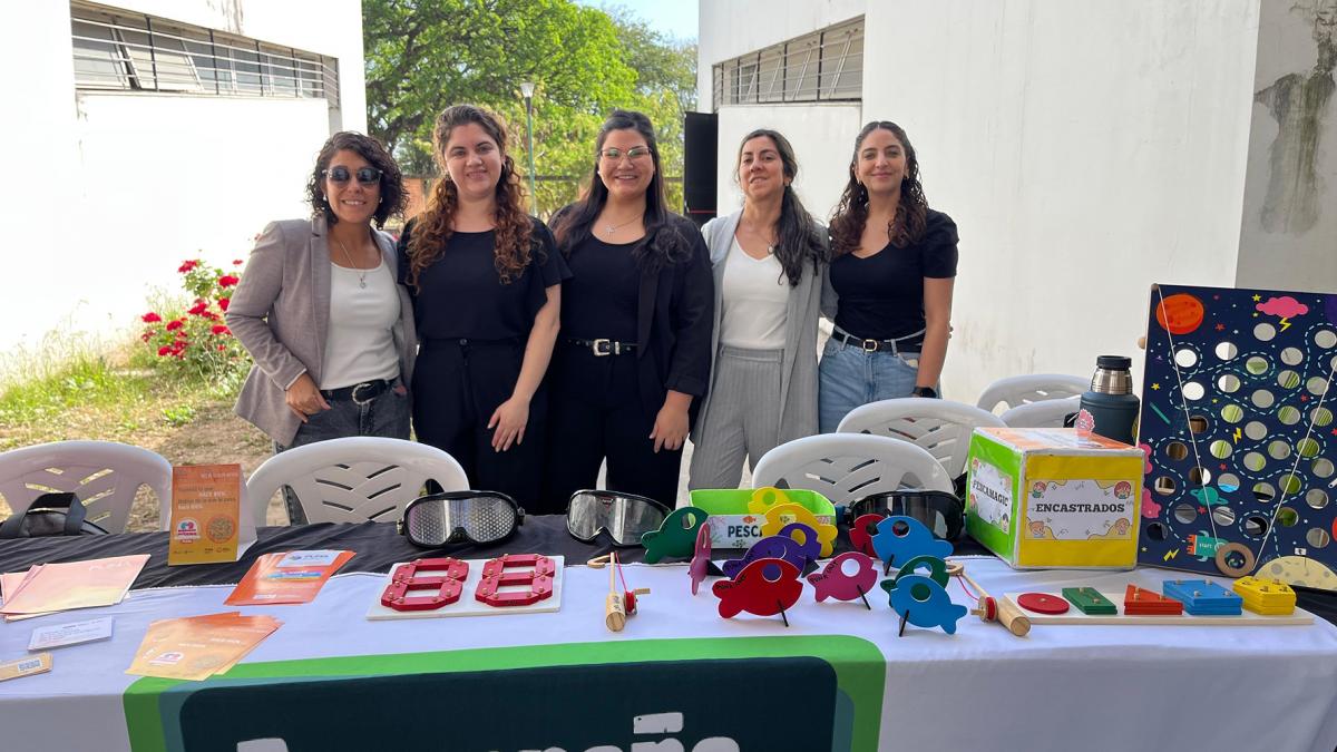 EXPO. El PUNA presentó su stand con propuestas de acompañamiento y prevención.