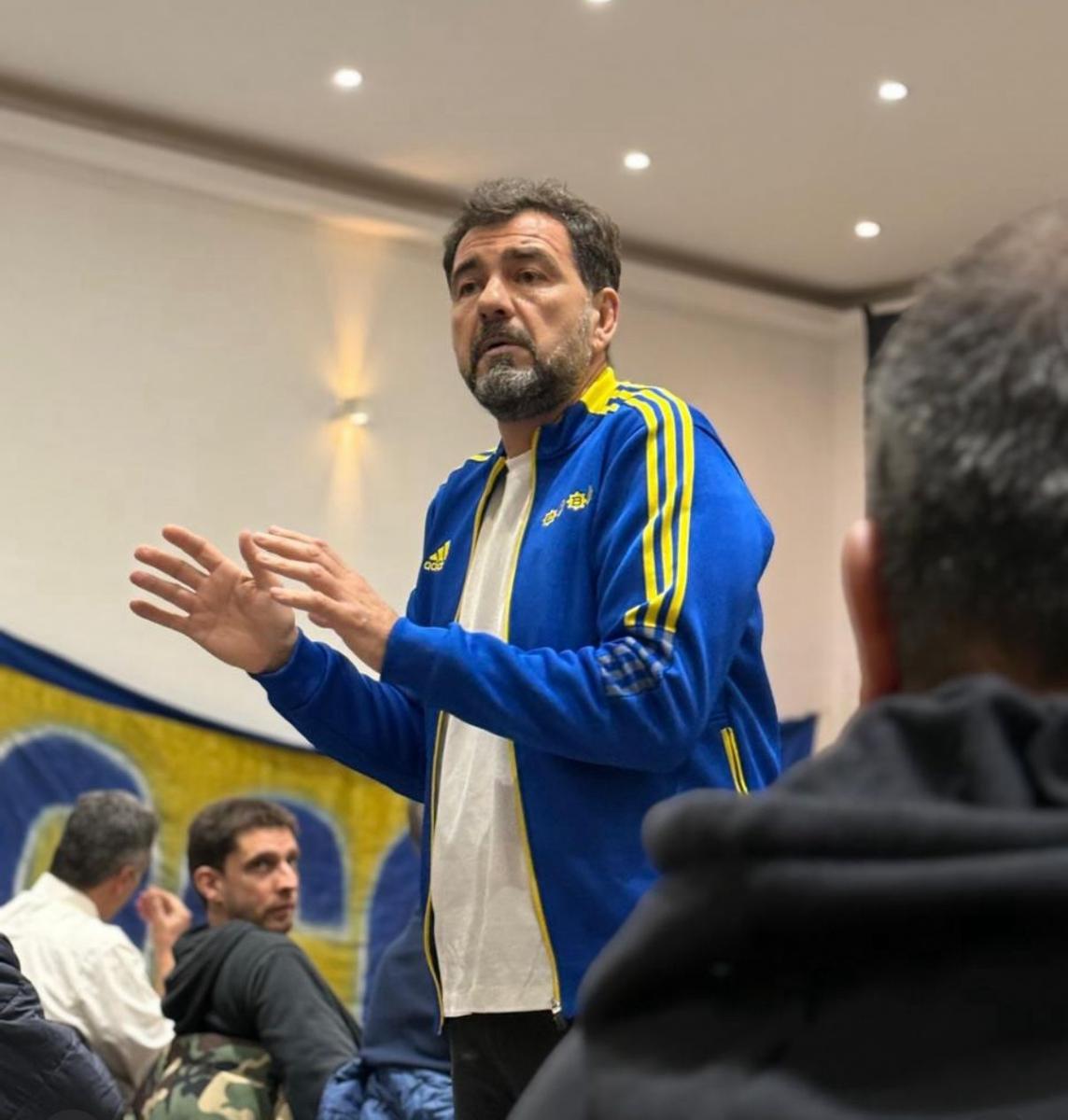 “El socio es el dueño del club”: Reale, aspirante a la presidencia de Boca en 2027, se reunió con hinchas en Tucumán