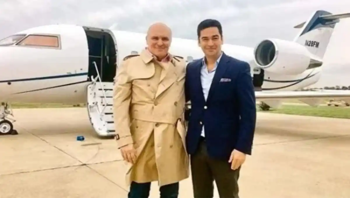 EN CAMPAÑA. Espert y Machado durante los viajes en la previa a las presidenciales de 2019.