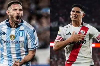 River y Racing ya tienen sus formaciones para el duelo por Copa Argentina en Rosario