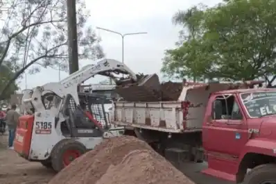 Restituyeron un predio que había sido usurpado en la avenida Perón al 300