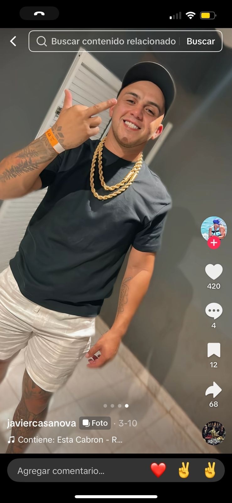 Javier “Chuky” Casanova fue el primer detenido.