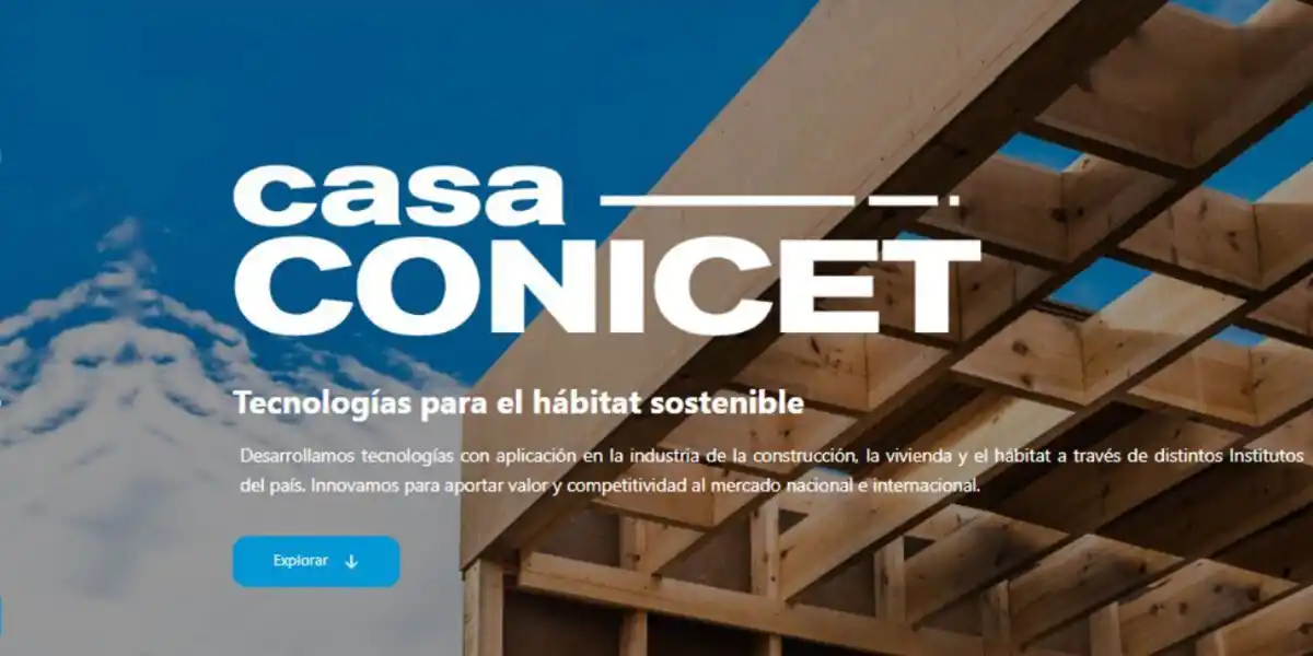 PLATAFORMA. La plataforma de Casa Conicet reúne proyectos científicos en construcción, energía y diseño bioclimático para impulsar viviendas más eficientes en la Argentina.