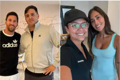 “Nos temblaban las manos”: Messi fue a comprar medialunas a una panadería argentina y maravilló a todos