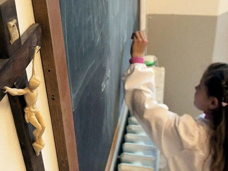 CAMBIO GENERACIONAL. Los docentes de religión, actualmente, buscan sembrar con gestos su enseñanza.