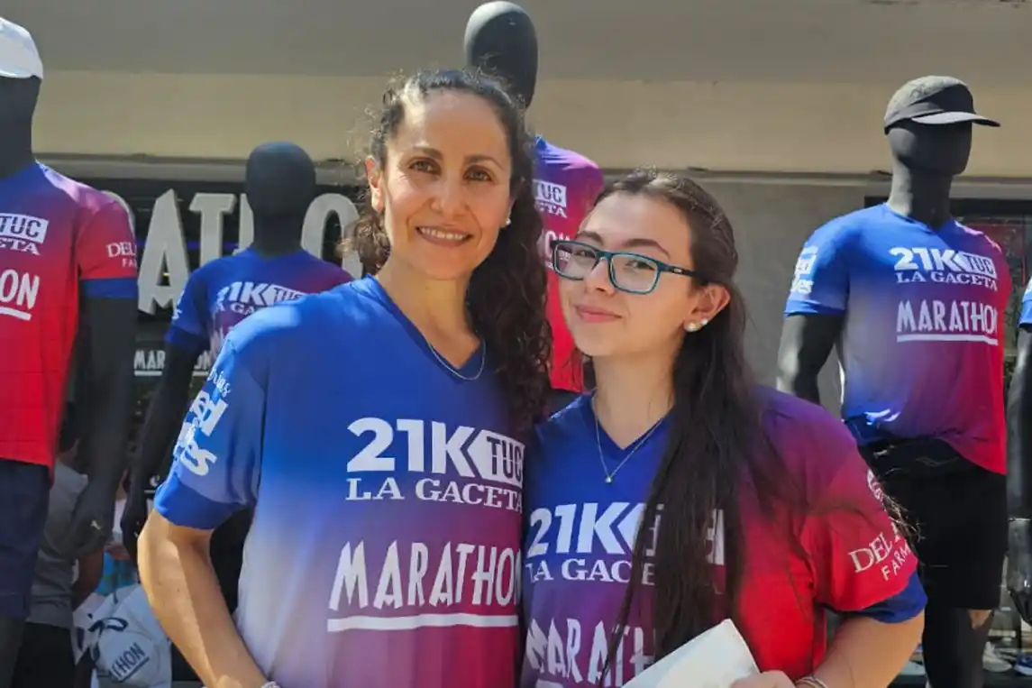 De Famaillá a la meta: madre e hija correrán juntas en los 21K LA GACETA