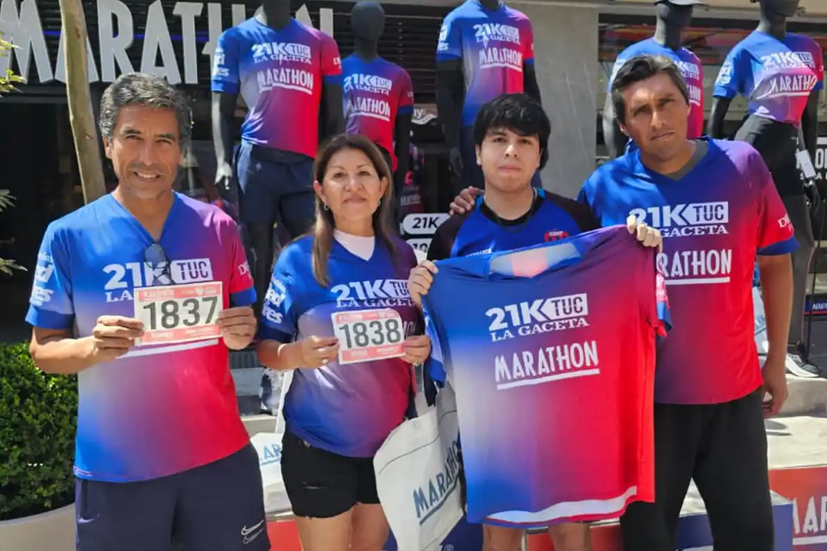 Una familia santiagueña corre unida los 21K LA GACETA: pasión heredada por el atletismo