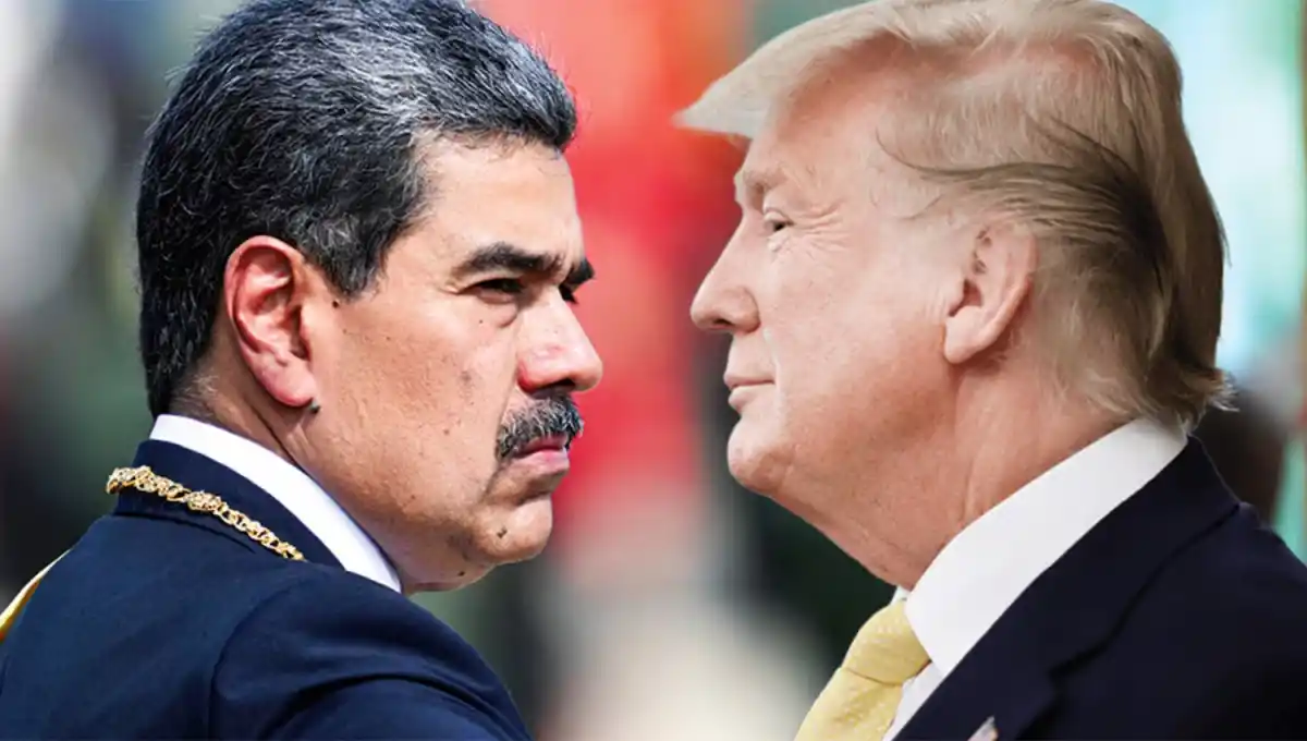 Nicolás Maduro y Donald Trump.