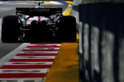 Colapinto, tras quedar 18° en Singapur: “Me molestaron mucho, me voy caliente”