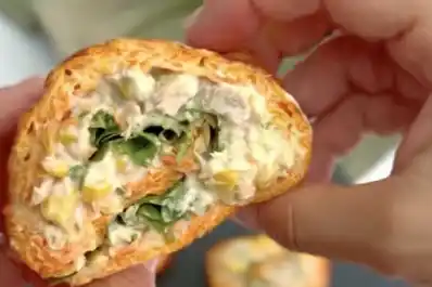 Rollitos rellenos de atún: una cena fácil, sin harina y sin horno