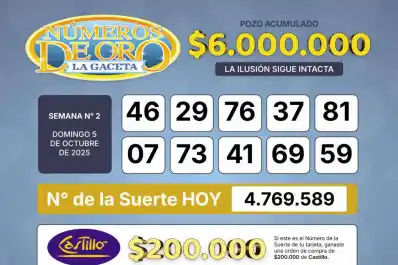 Los Números de Oro de LA GACETA