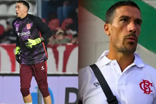 Yo salí campeón de América: Fernando Muslera y Dardo Miloc protagonizaron un tenso cruce tras el empate de Estudiantes con Barracas Central