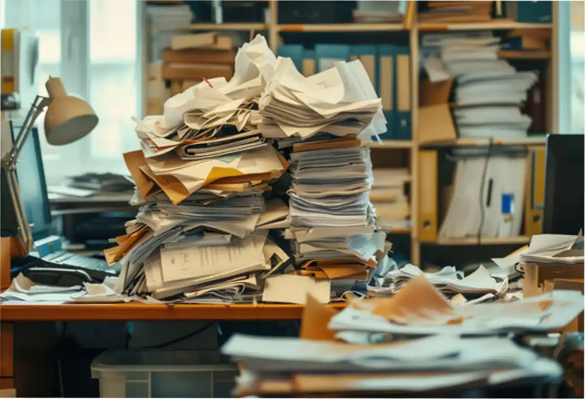 Razones por las que una persona puede ser desorganizada.