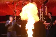 Javier Milei reversionó “Demoliendo hoteles” de Charly García en la presentación de su nuevo libro en el Movistar Arena