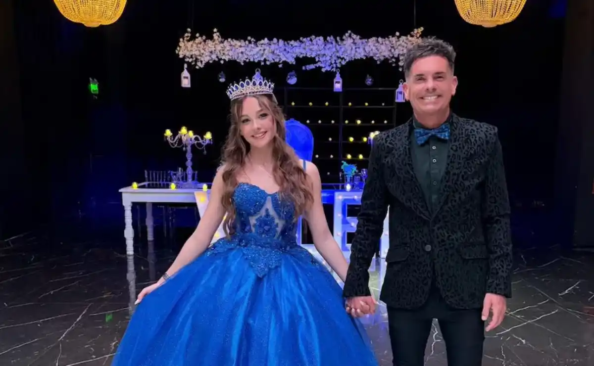 Luces, emoción y robots: así fue la espectacular fiesta de 15 de Valentina, la hija de Hernán Caire
