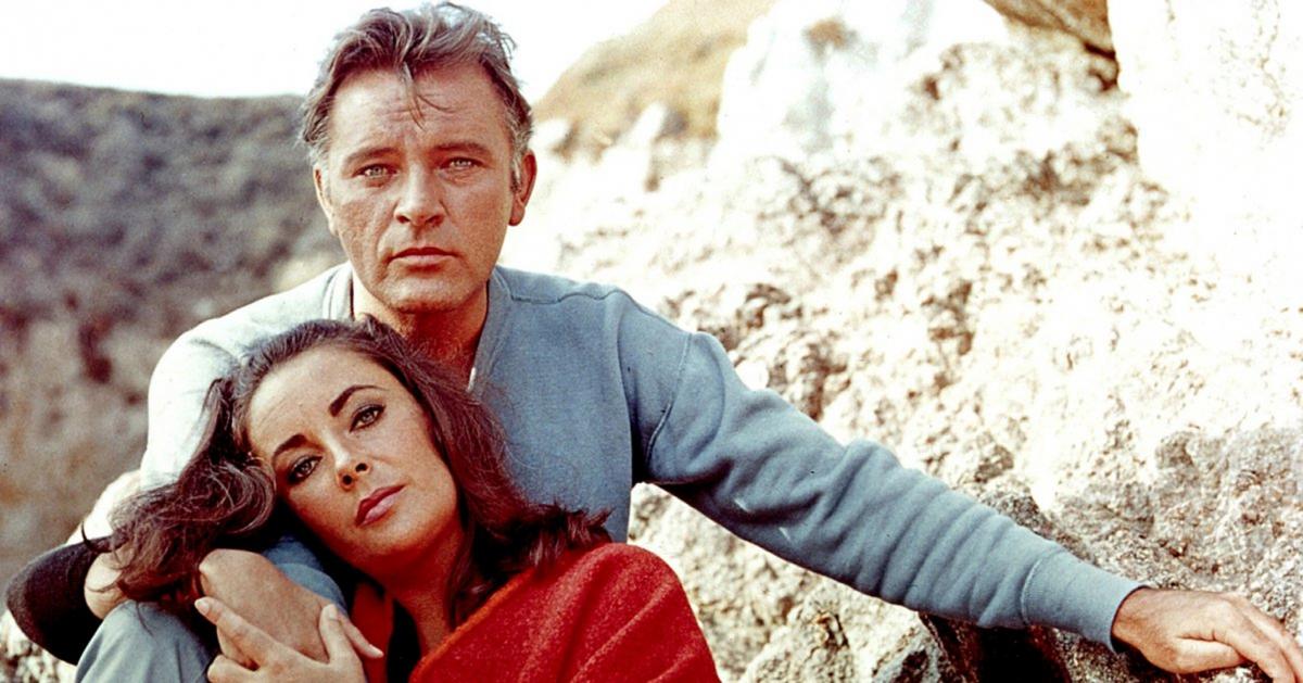 Elizabeth Taylor y Richard Burton