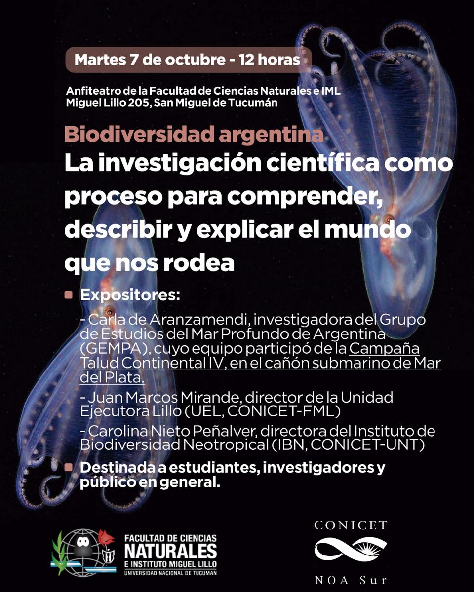 Participó de la excursión del Conicet y fue reconocida por la Legislatura de Tucumán