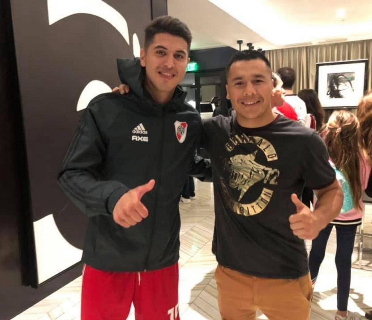 QUE DUPLA. Coria junto Pacquiao, durante un entrenamiento en Estados Unidos