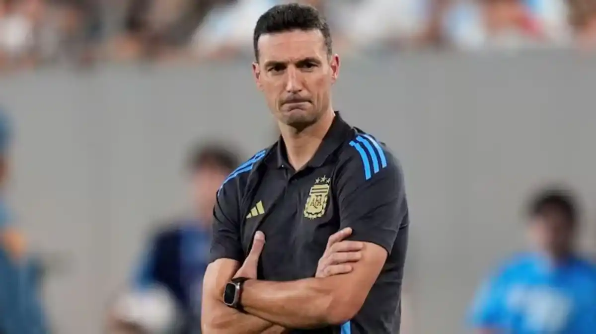 ENTRENADOR. “La idea es no arriesgar a ningún jugador. Son partidos para ver y probar”, explicó Lionel Scaloni.