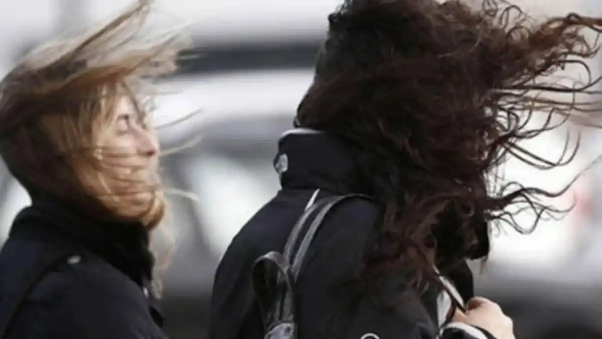 Alerta amarilla por vientos fuertes en cinco provincias