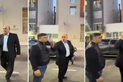 Guillermo Francos habló del video en el que le hace “fuck you” a un vecino que lo increpa: “Me equivoqué de dedo”