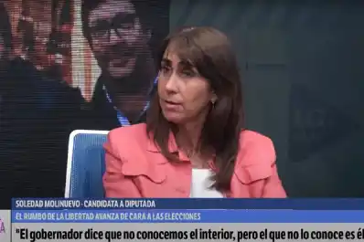 Soledad Molinuevo, a Jaldo: “Tengo los pies lastimados de tanto caminar; él  solo va a actos masivos”