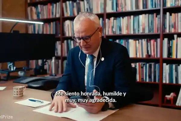 VIDEO. Así fue el momento en que Corina Machado se enteró de que había ganado el Premio Nobel de la Paz