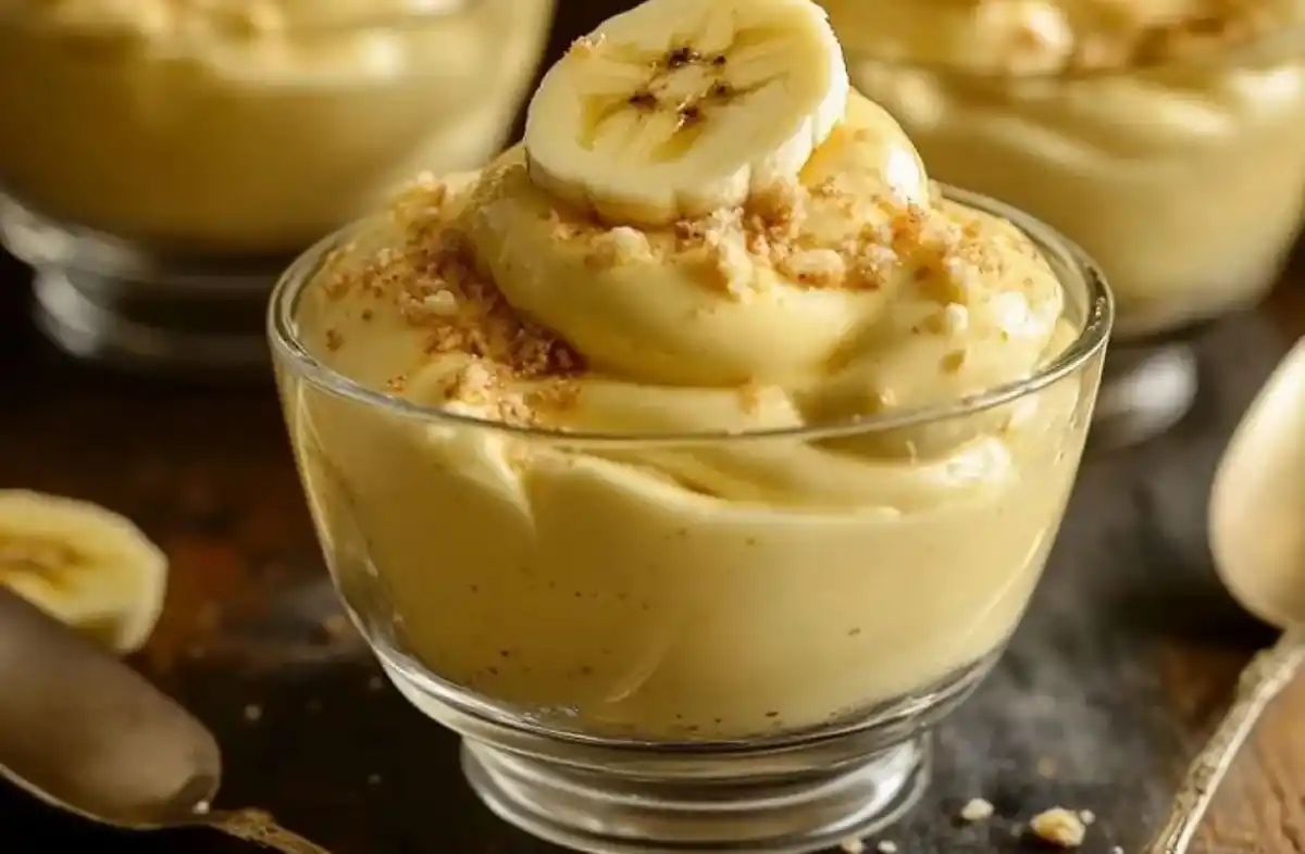 Mousse helada de banana y dulce de leche: el postre más rico sin horno y sin harinas