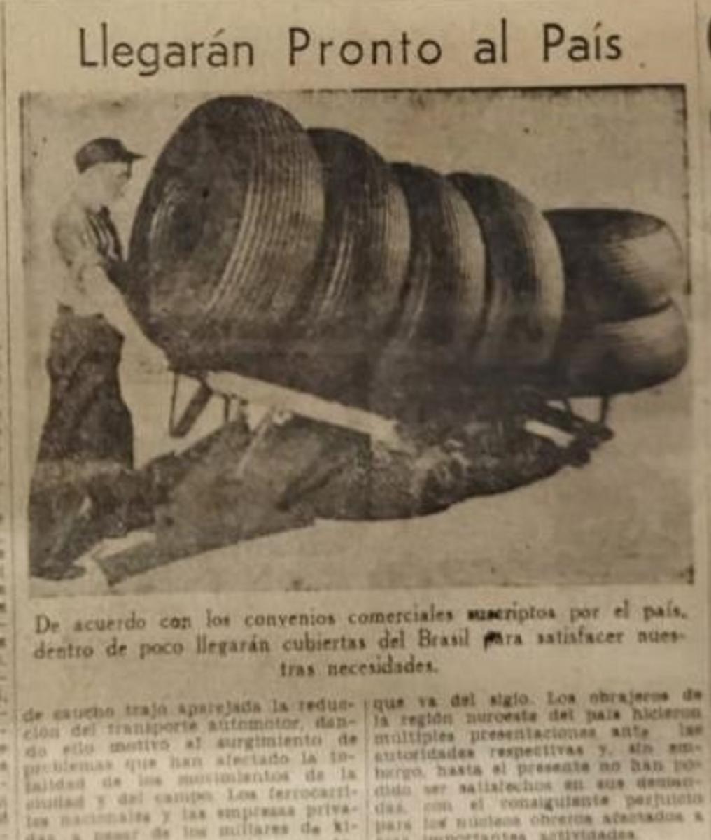 Recuerdos fotográficos: 1945. Les clausuran puertas a ómnibus urbanos