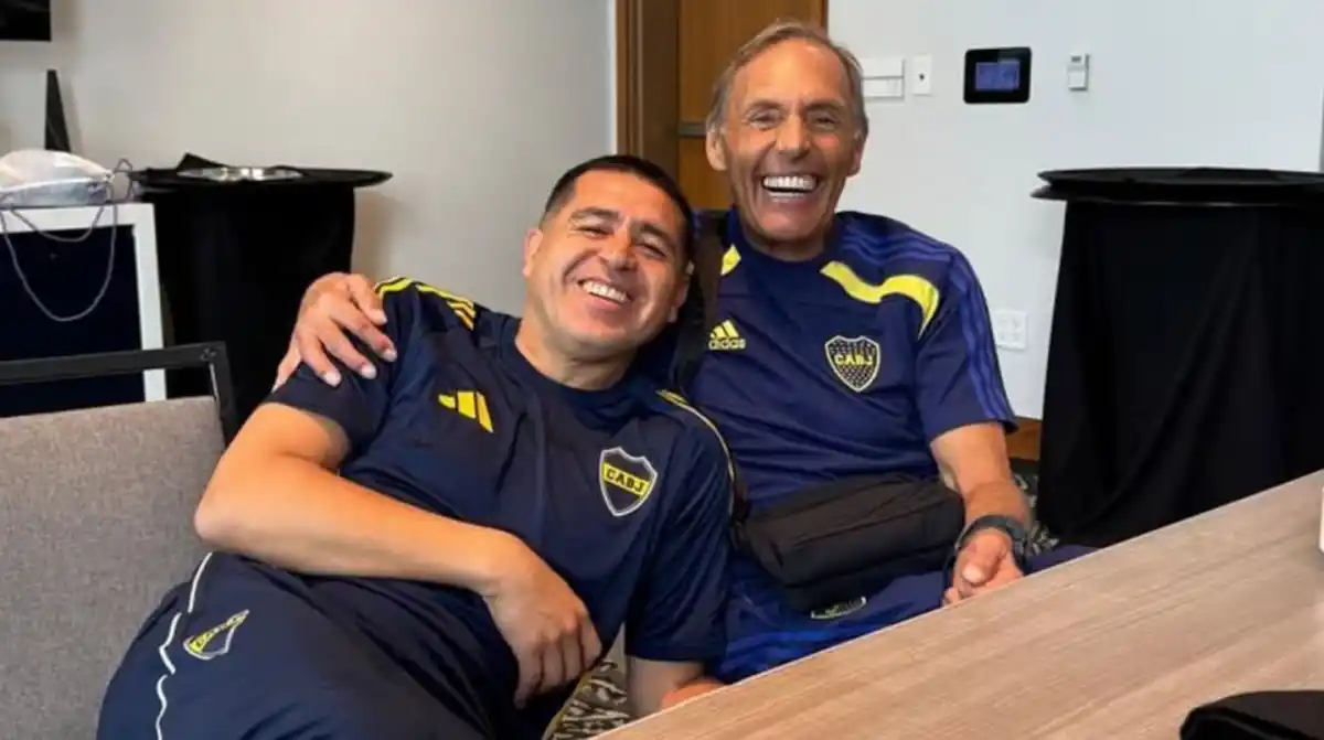 Gracias por cumplir su último deseo: el mensaje del hijo de Miguel Ángel Russo a Juan Román Riquelme