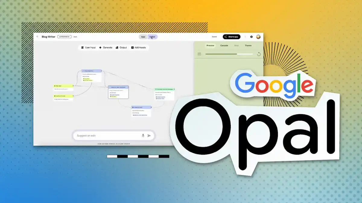 PROGRAMAR SIN CODEAR. Opal es la plataforma de Google que permite generar software con inteligencia artificia. / ARCHIVO