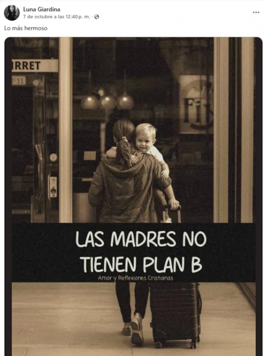 Los posteos que hizo la madre del nene que estaba desaparecido en Córdoba días antes de ser asesinada