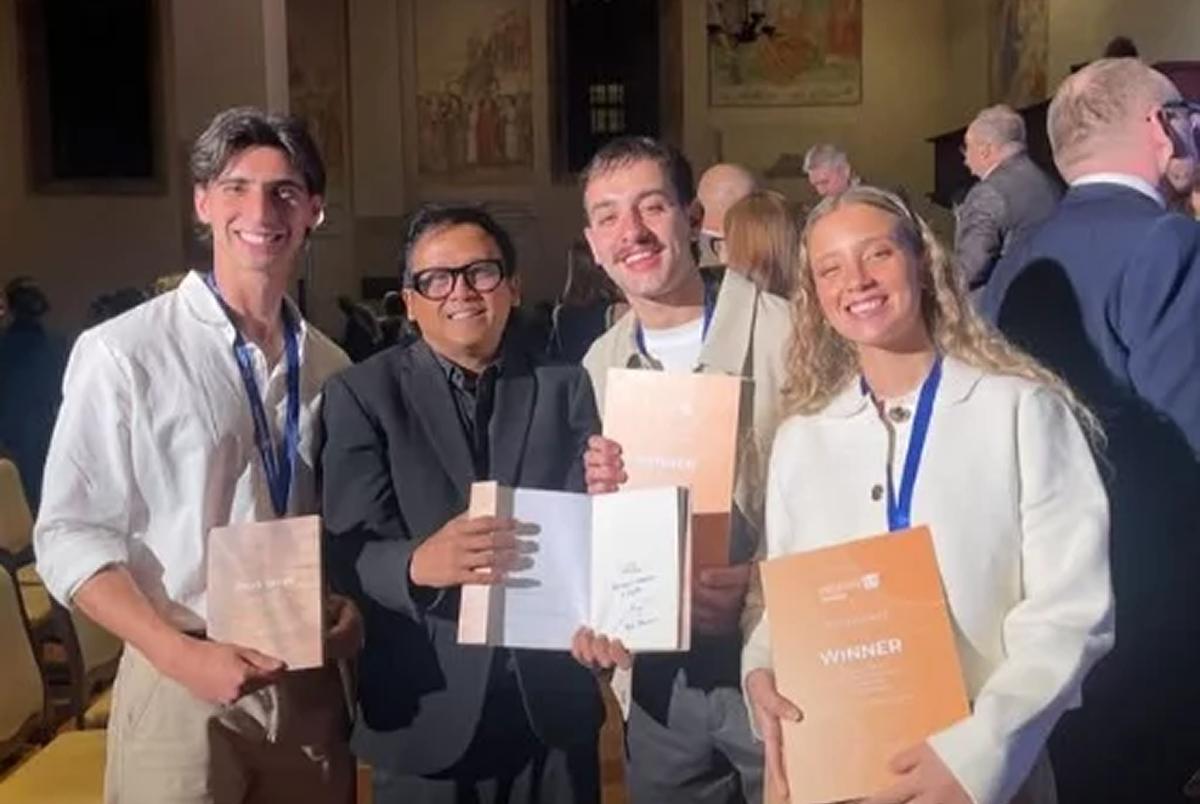 RECONOCIMIENTO. La ceremonia de premiación de los Inspireli se realizó el 6 de octubre de 2025, y fue transmitida desde Praga, República Checa. / FAU-UNT