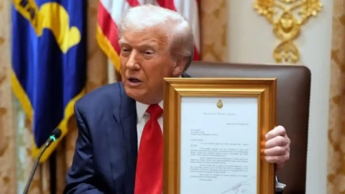 Milei le entregó a Trump una carta de los familiares argentinos de los rehenes liberados en Gaza