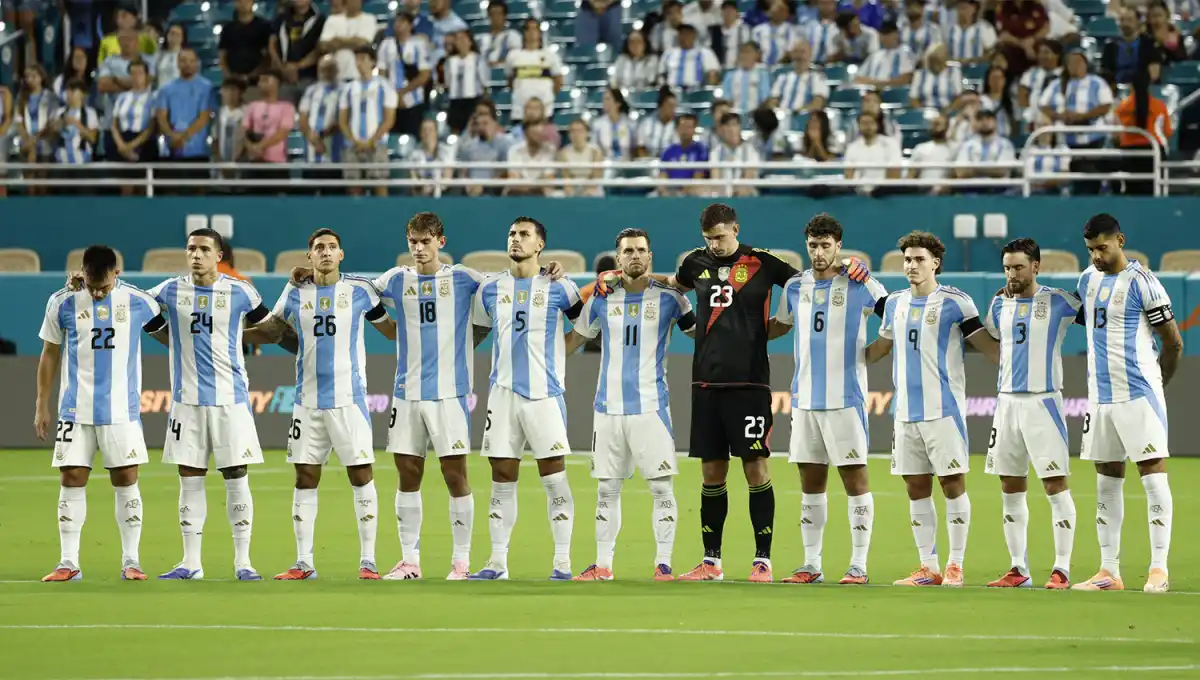 EN MIAMI. La Selección Argentina jugará hoy su segundo amistoso en tierras estadounidense.