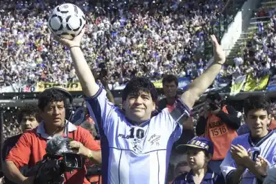 El histórico alemán que sorprendió al mostrarse con una camiseta de Diego Armando Maradona