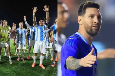 Lionel Messi felicitó a la Selección Argentina Sub 20 y dejó una dedicatoria especial para uno de los jugadores