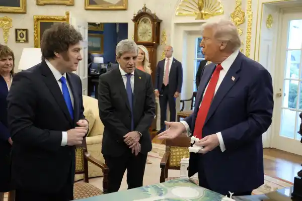 Javier Milei, tras la reunión con Donald Trump: Mientras yo sea presidente ese apoyo va a estar