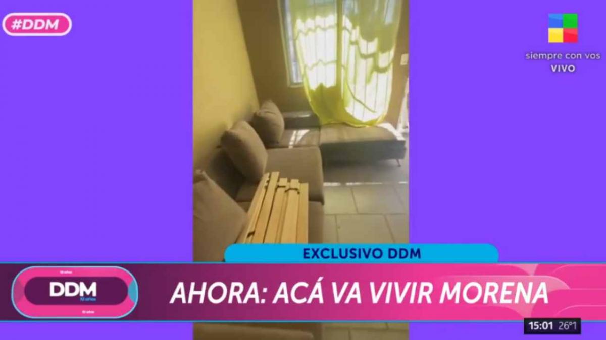 Así es la casa donde Morena Rial cumpliría la prisión domiciliaria junto a su hijo