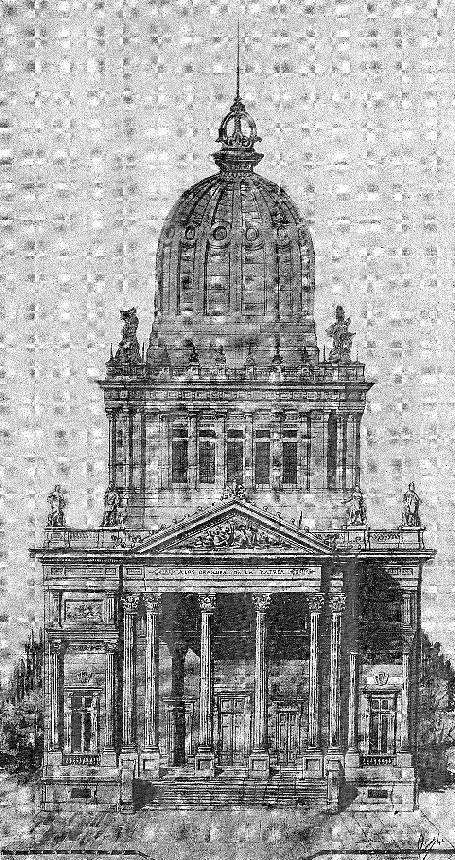 ANHELO. El homenaje a la gesta independentista se quedó en proyecto.