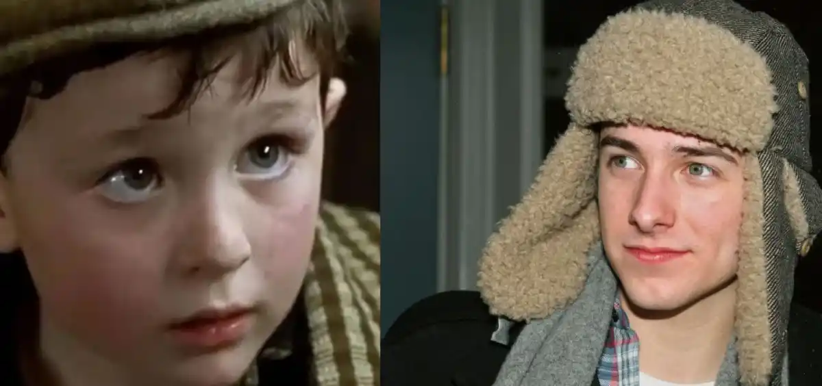 DE NIÑO A ADULTO. Así fue la transformación del rostro de Thompson.