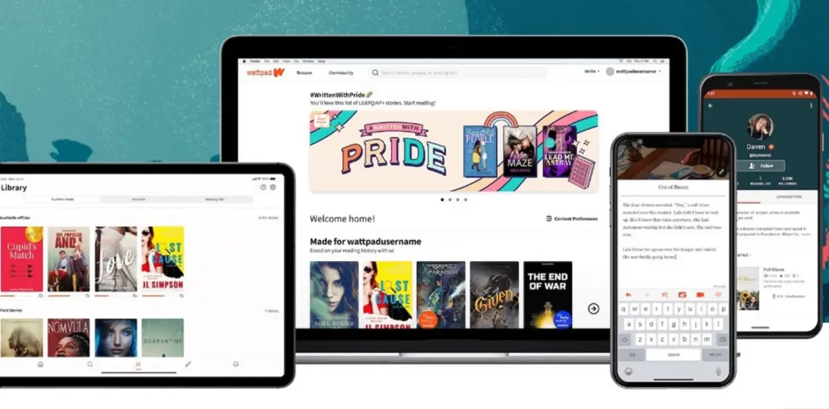 WATTPAD. La plataforma acercó la lectura a millones de adolescentes, y posibilitó que luego se transformen en libros y películas como After o Culpa mía.