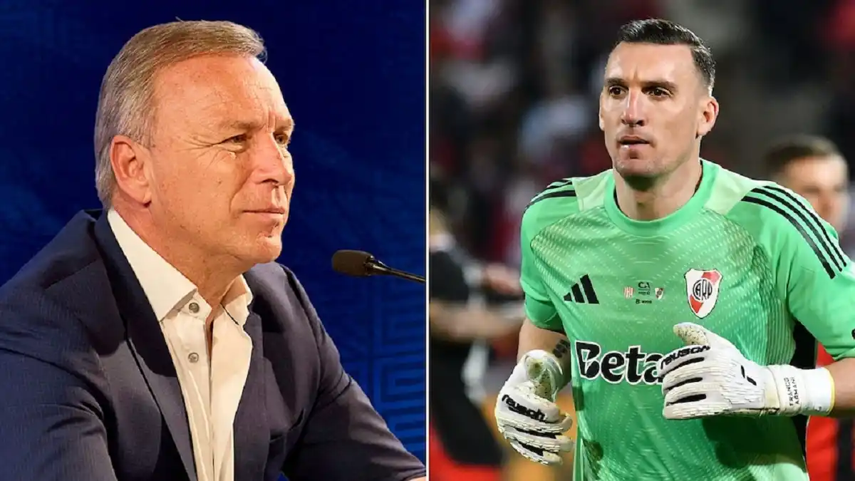 La frase de Andrés Fassi sobre Franco Armani que encendió la previa entre Talleres y River