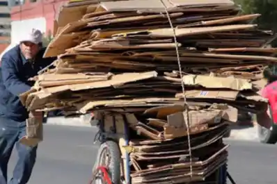 Ser cartonero ya no es rentable: el kilo de cartón cayó un 70%