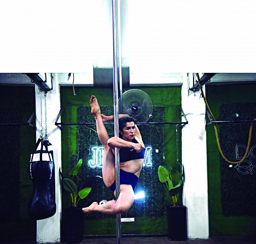 FLEXIBILIDAD. Julia destacó el aumento en su confianza.