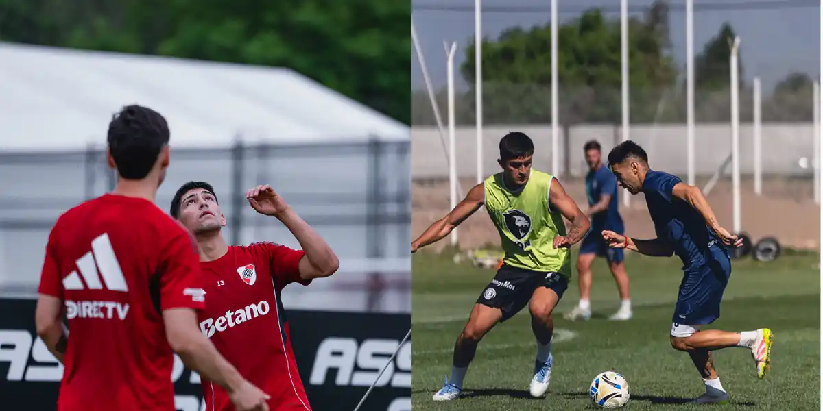 EN MODO COPA. River e Independiente Rivadavia intensifican los entrenamientos en la previa de la semifinal que se disputará en Córdoba.
