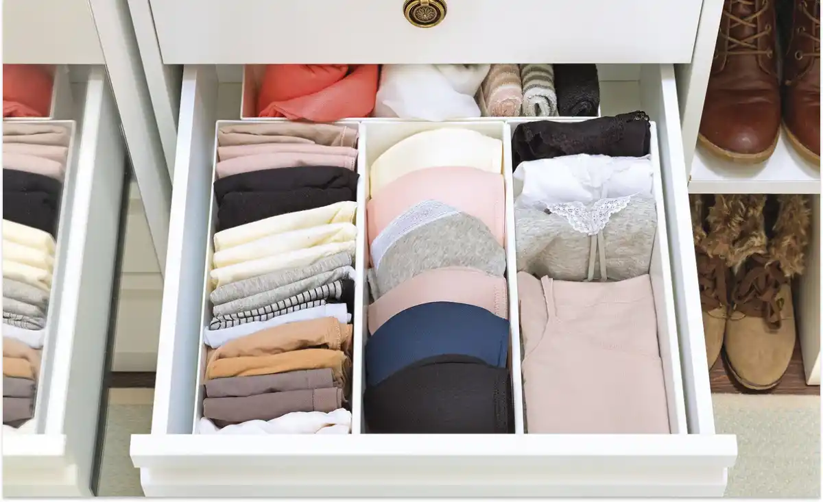 ¿Poco espacio para guardar? Usá el método de orden vertical de Marie Kondo